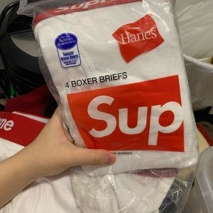 Supreme + Hanes 4 Boxer Briefs